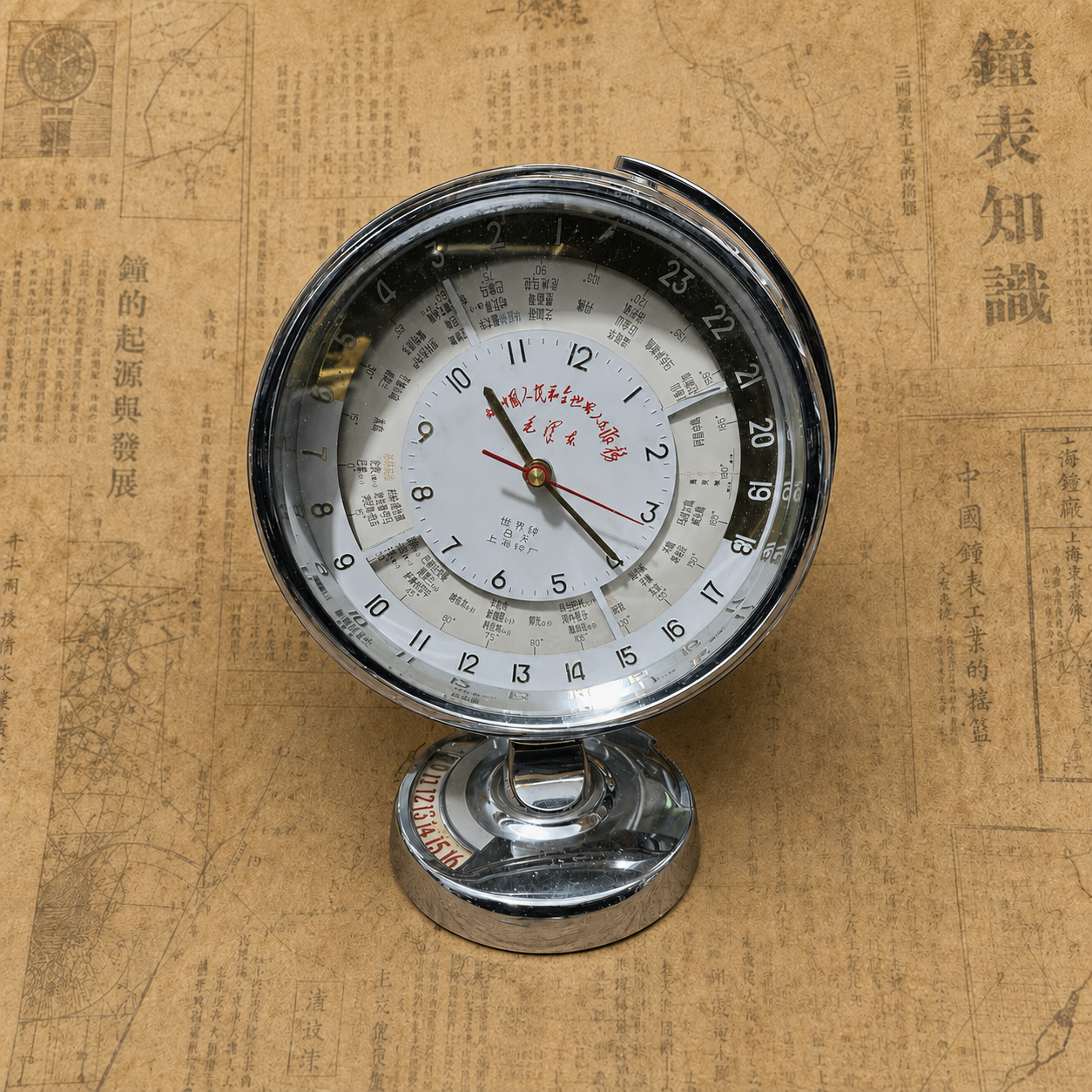 Shanghai World Clock (Rarity: 9/10)